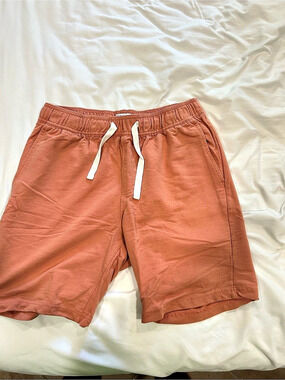 Trunks Surf & Swim Co. French Terry Short. Men's Hybrid Shorts Orange Medium